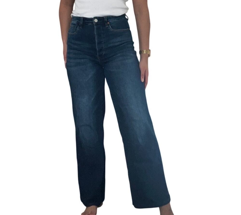 Blank NYC The Franklin Ribcage Wide Leg Jean